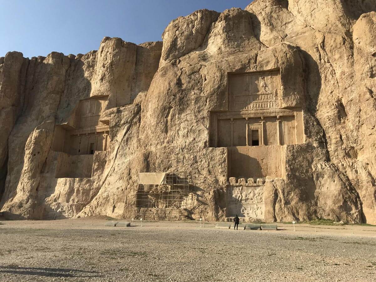 Grobowce Achemenidów w dolinie Naghsz-e Rostam