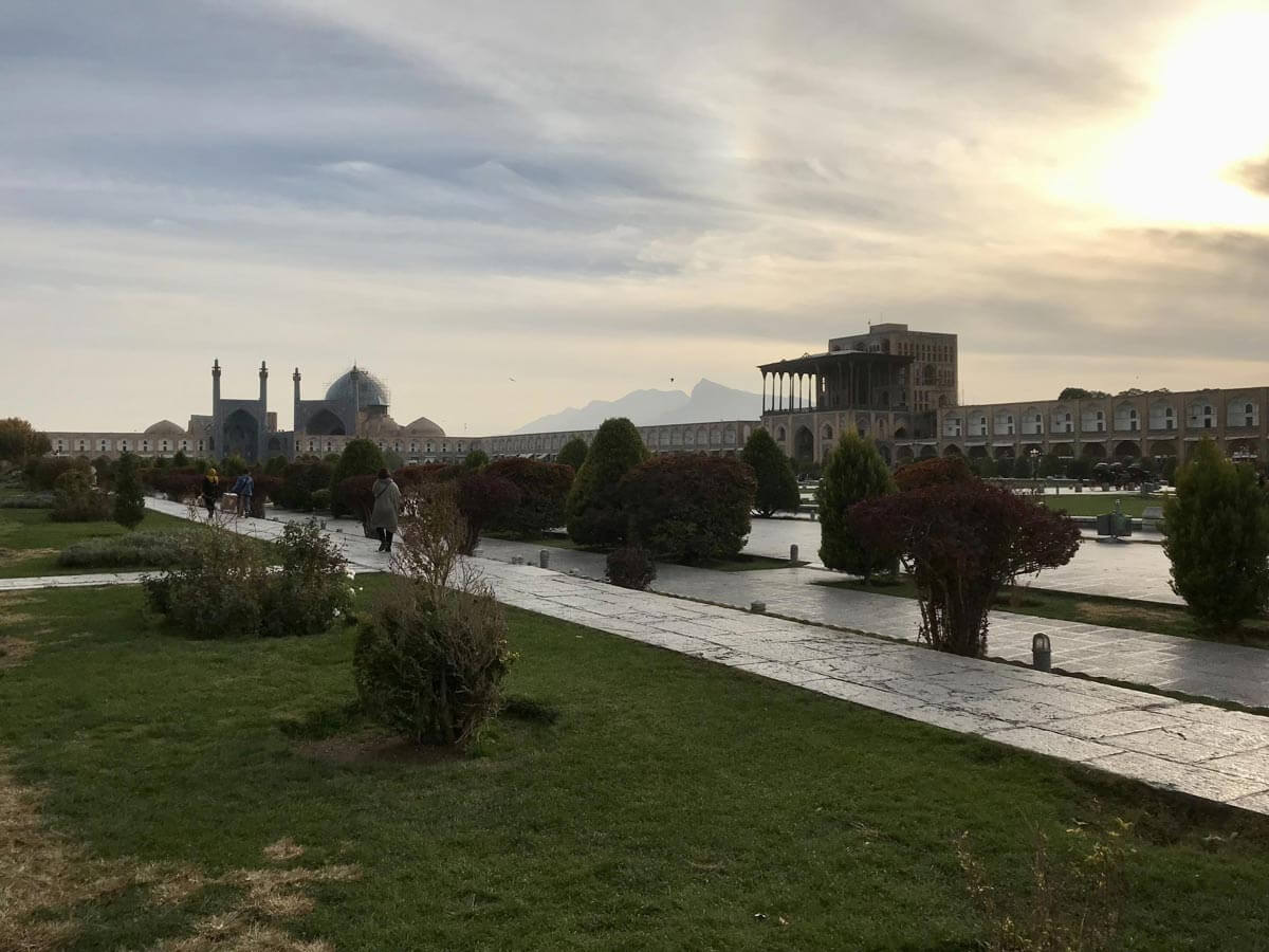 Plac Naqsh-e Jahan w Isfahanie