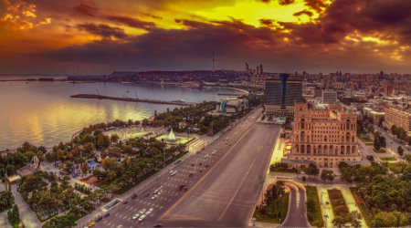 Azerbejdzan - widok na miasto