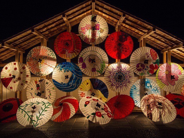 objazdowe wycieczki do japonii wachlarze