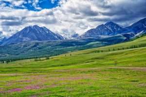 Krajobraz Mongolii