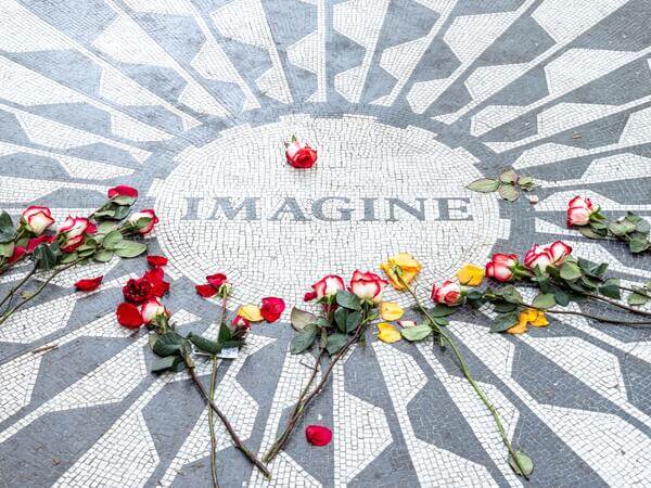 pomnik Johna Lennona w Nowym Jorku