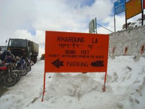 Przełęcz Khardung La (5606 mnpm.)