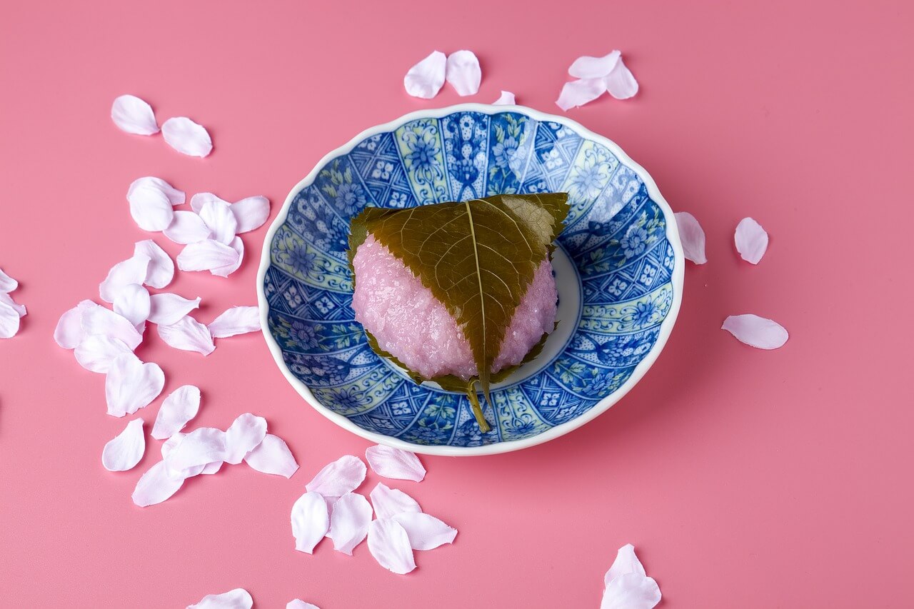 Sakura mochi, tradycyjna japońska słodycz